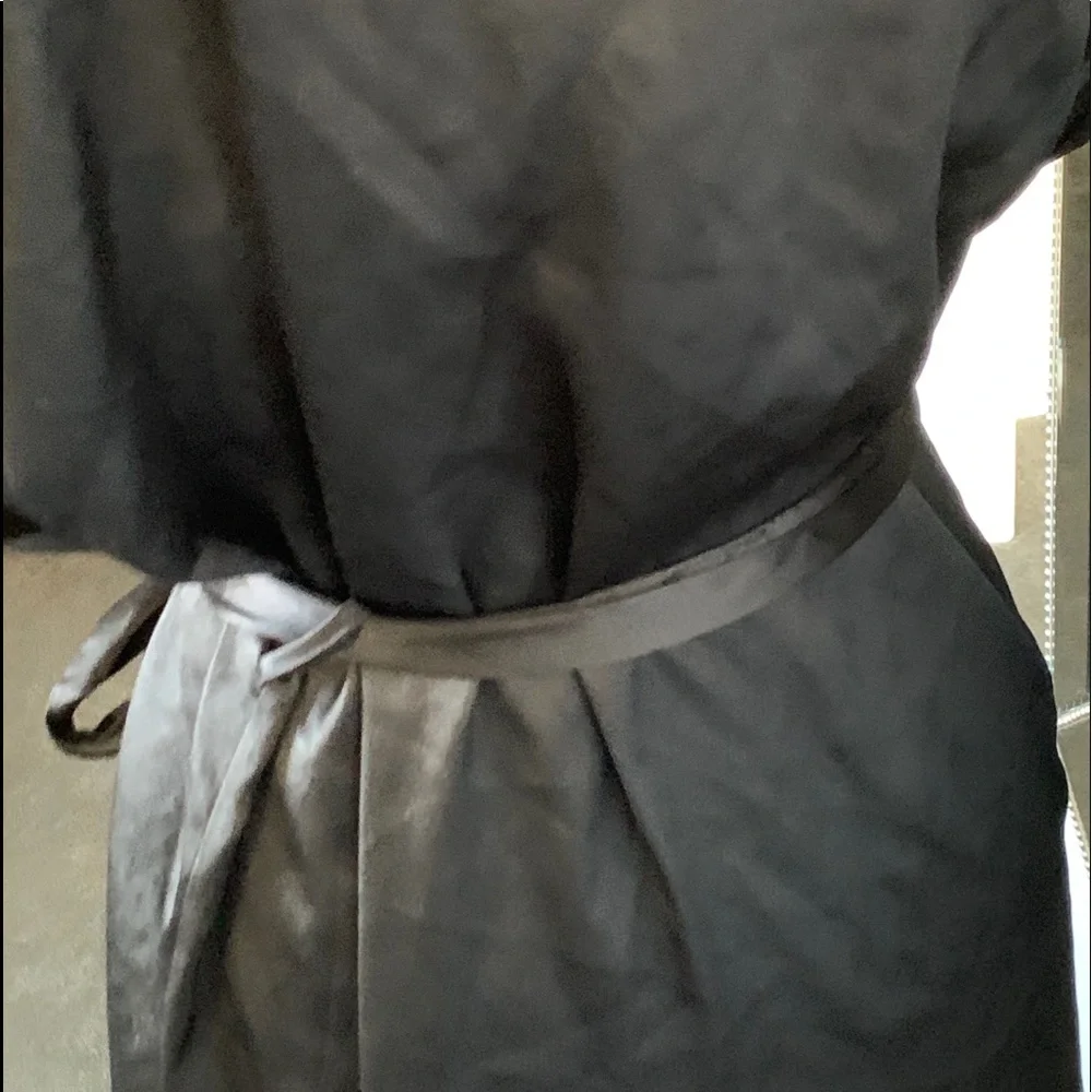 Victoria’s Secret Black Satin Robe